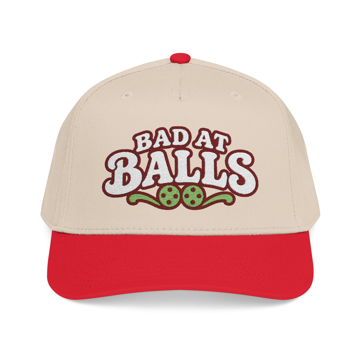 Bad At Balls - Mid Profile Baseball Cap