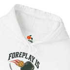 Hoodie — "Foreplay Is For Dinkers" Golf Sweatshirt (Funny Golf Hoodie)