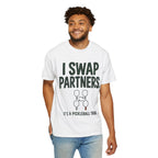 I Swap Partners Pickleball T-Shirt — Funny Pickleball Tee