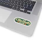 Old Balls Club Sticker — Retro Bowling Kiss-Cut Decal