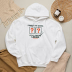 Hoodie — “Forgot the Score, Still Losing” Retro Arcade Gaming Sweatshirt