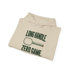 Pickleball Hoodie — “Long Handle. Zero Game.” Graphic Hooded Sweatshirt
