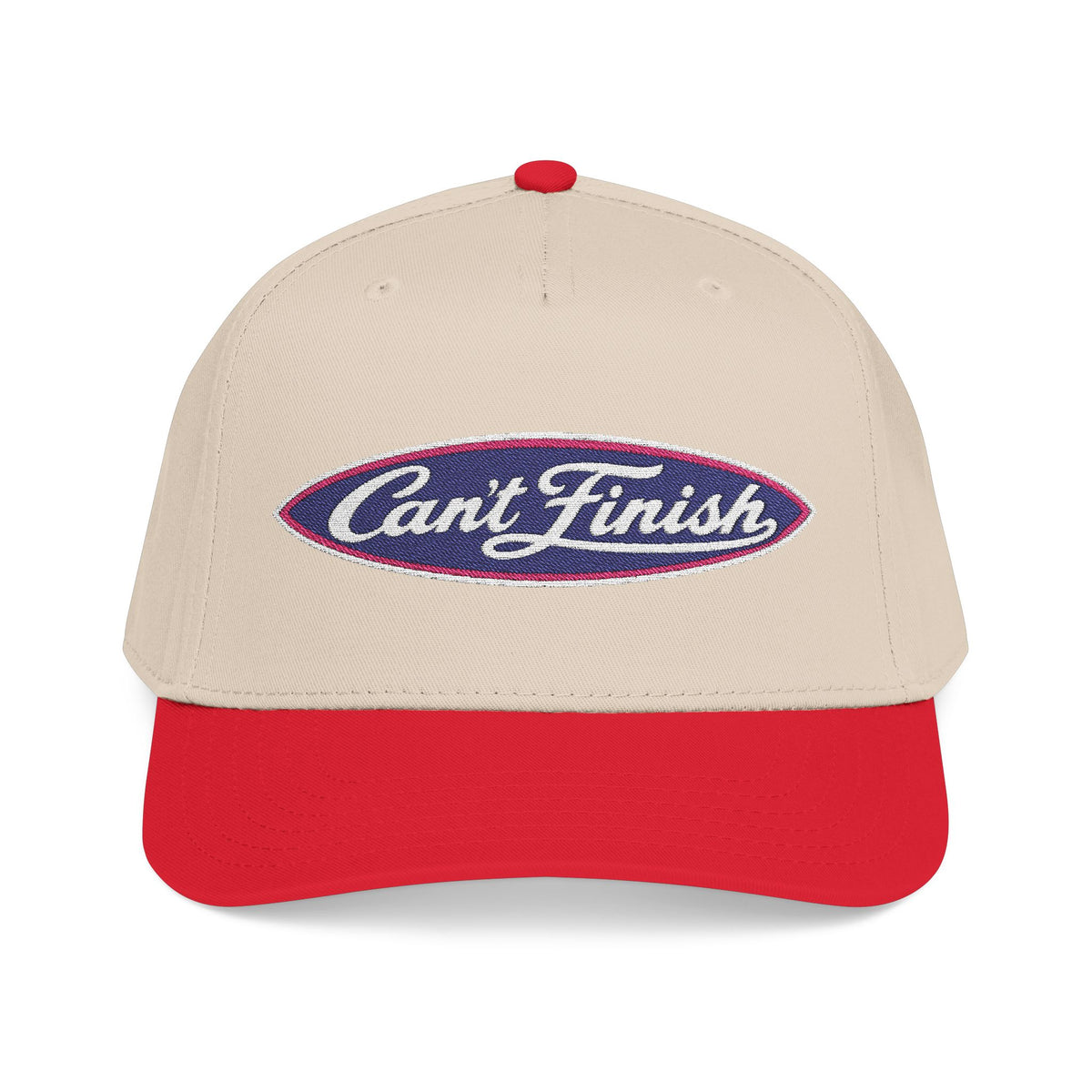 Can`t Finish - Mid Profile Baseball Cap