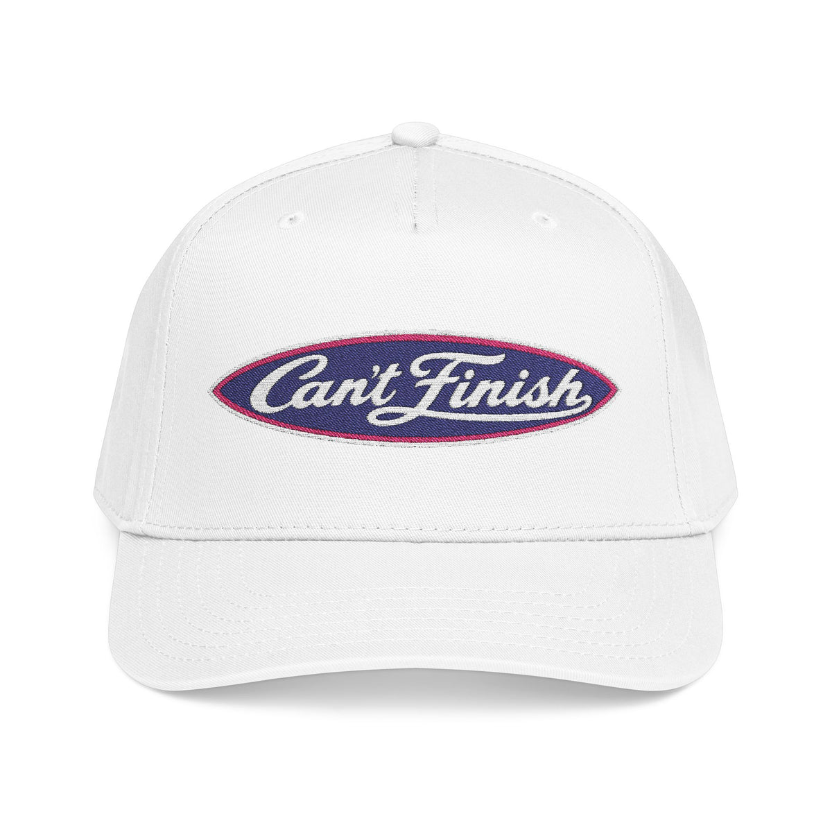 Can`t Finish - Mid Profile Baseball Cap