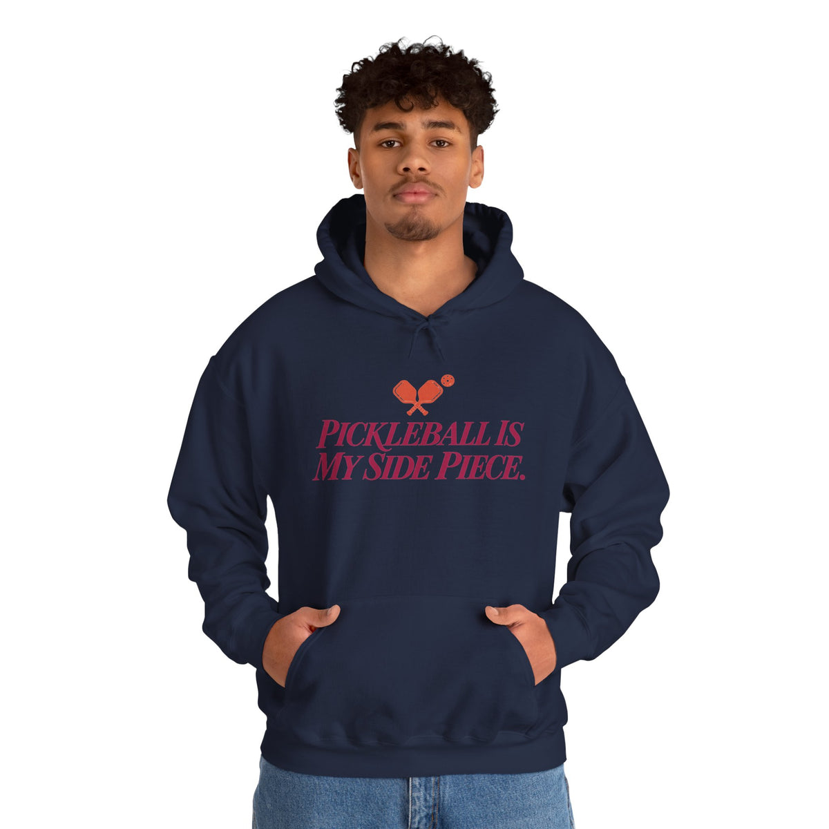 Pickleball Is My Side Piece Hoodie — Funny Pickleball Player Gift