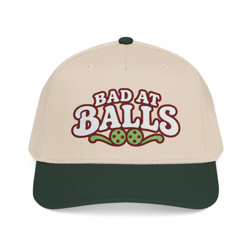 Bad At Balls - Mid Profile Baseball Cap
