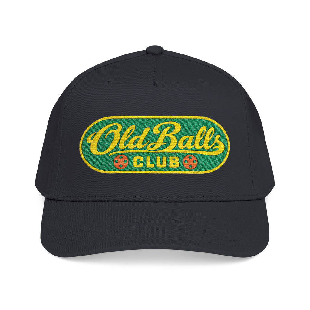 Old Balls Club Baseball Cap — Vintage Sports Embroidered Hat