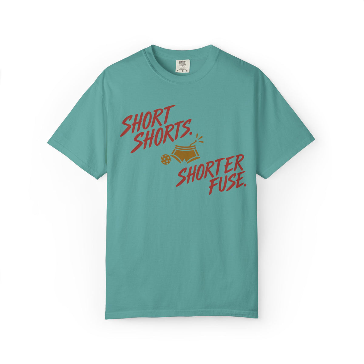 Short Shorts Shorter Fuse T-Shirt — Retro Cartoon Pyro Graphic Tee