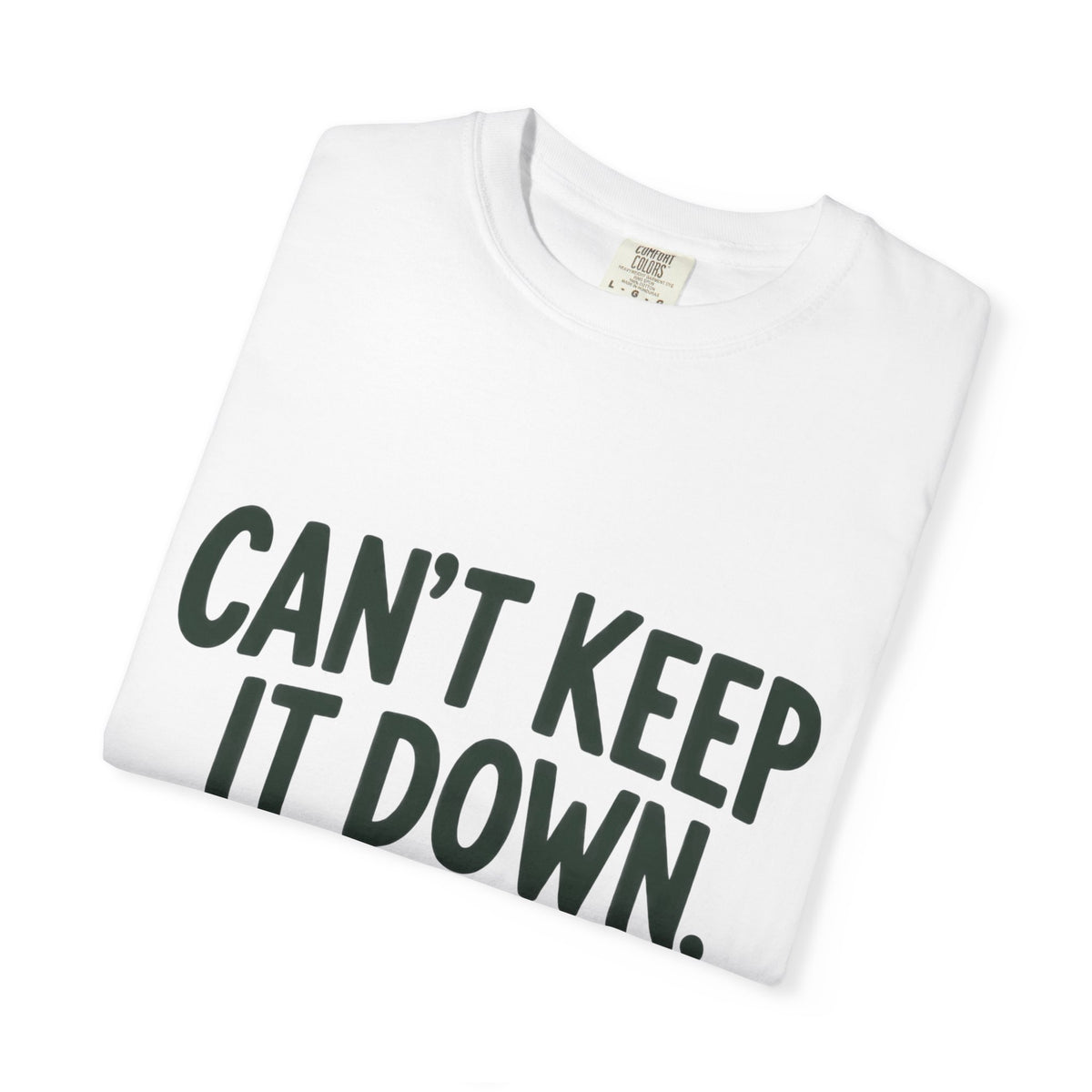 Can't Keep It Down Tennis T‑Shirt — "Ask My Doubles Partner" Funny Tennis Tee