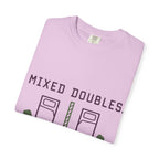 T-Shirt — “Mixed Doubles, Separate Bedrooms” Tennis Couples Humor Tee