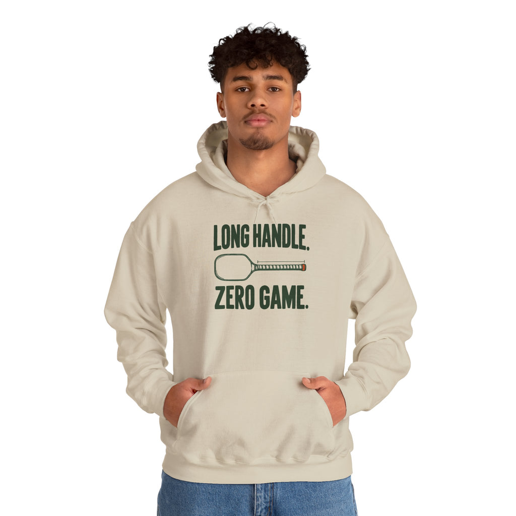 Copy of Pickleball Hoodie — “Long Handle. Zero Game.” Graphic Hooded Sweatshirt