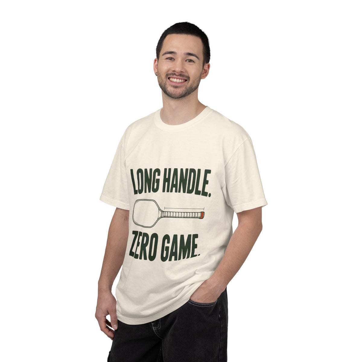 Long Handle. Zero Game. Racquet Sports T-Shirt