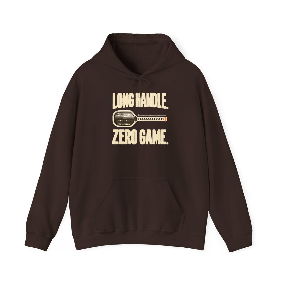 Copy of Pickleball Hoodie — “Long Handle. Zero Game.” Graphic Hooded Sweatshirt