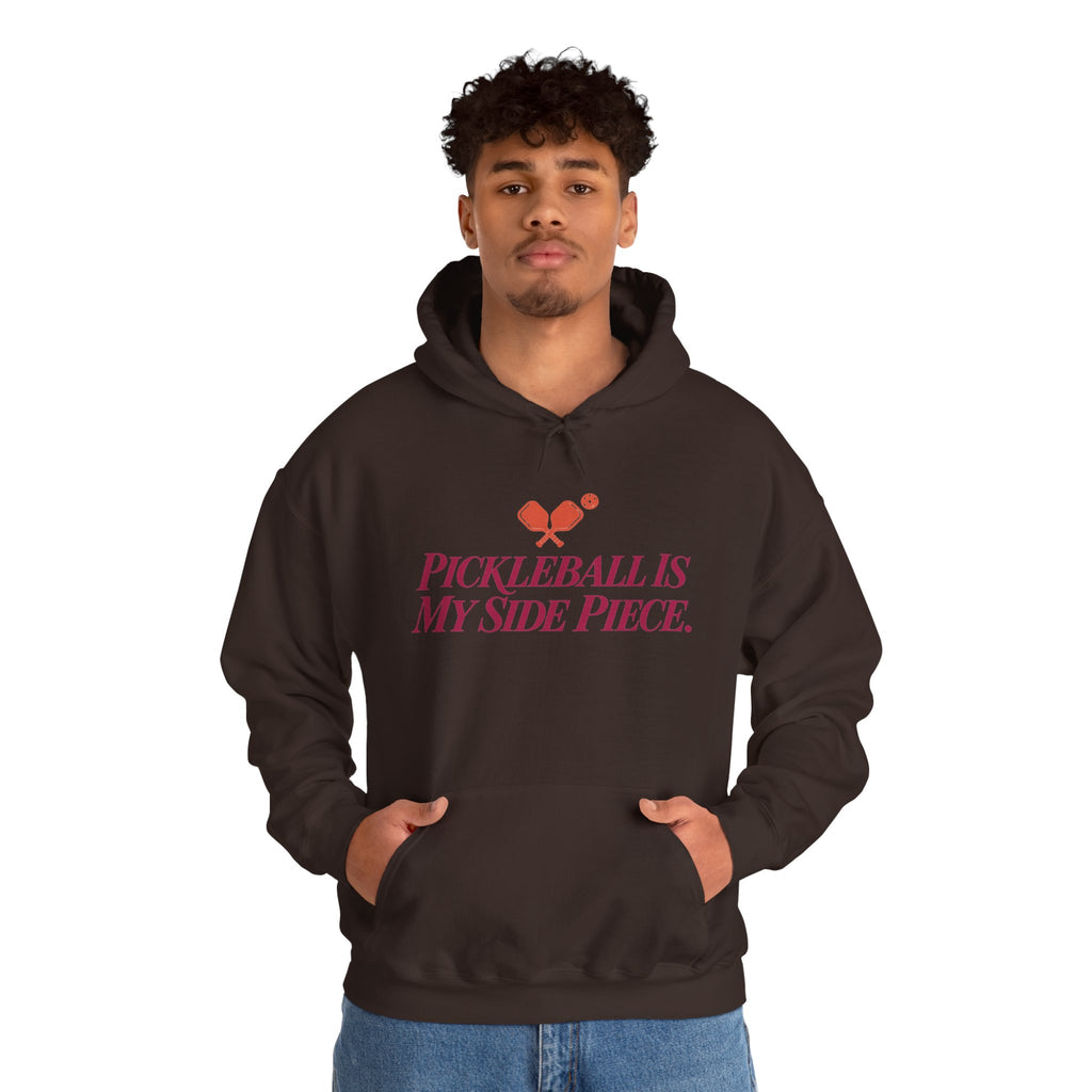 Pickleball Is My Side Piece Hoodie — Funny Pickleball Player Gift
