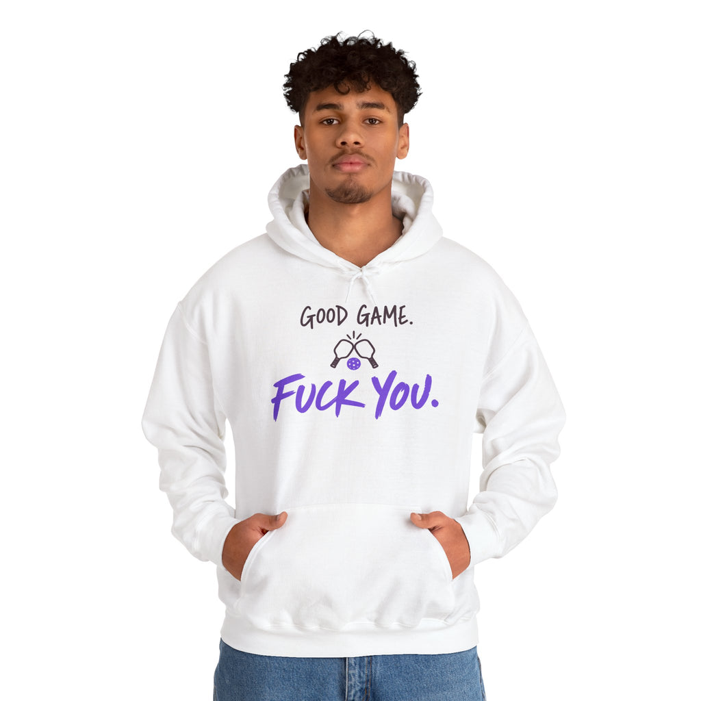 “Good Game. F**k You.” Gaming Hoodie — Funny Gamer Sweatshirt
