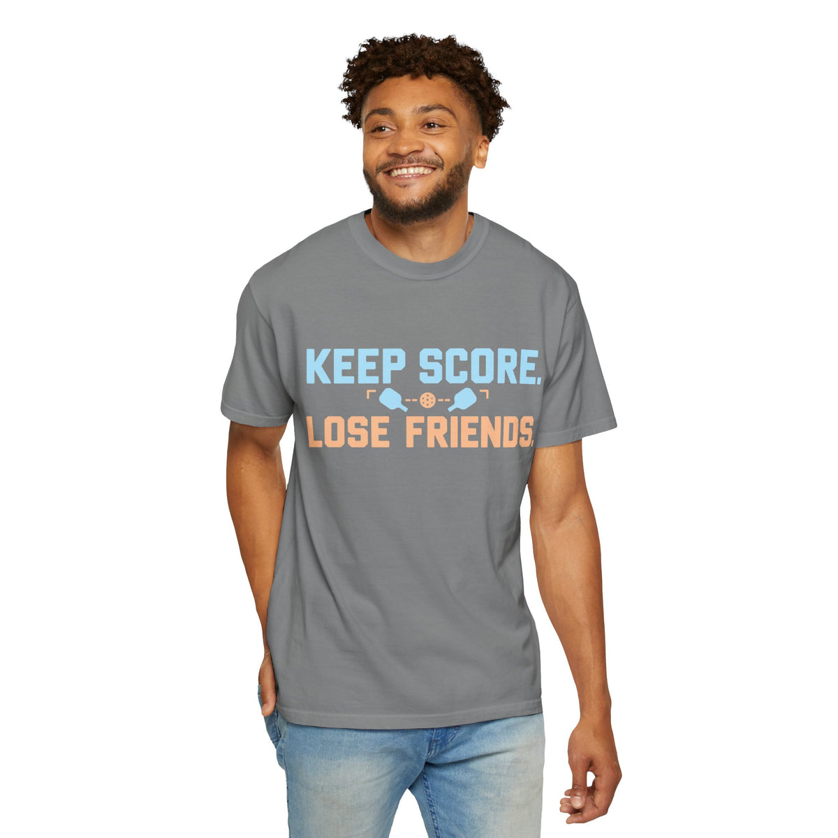 Keep Score. Lose Friends. T-Shirt — Funny Competitive Sports Tee