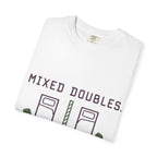 T-Shirt — “Mixed Doubles, Separate Bedrooms” Tennis Couples Humor Tee