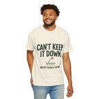 Can't Keep It Down Tennis T‑Shirt — "Ask My Doubles Partner" Funny Tennis Tee