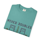 T-Shirt — “Mixed Doubles, Separate Bedrooms” Tennis Couples Humor Tee