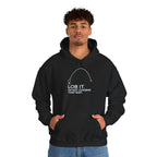 Hoodie — "Lob It. I'm Not Chasing That Shit." Fishing Graphic Pullover