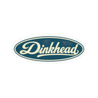 Sticker — Retro "Dinkhead" Oval Kiss-Cut Decal
