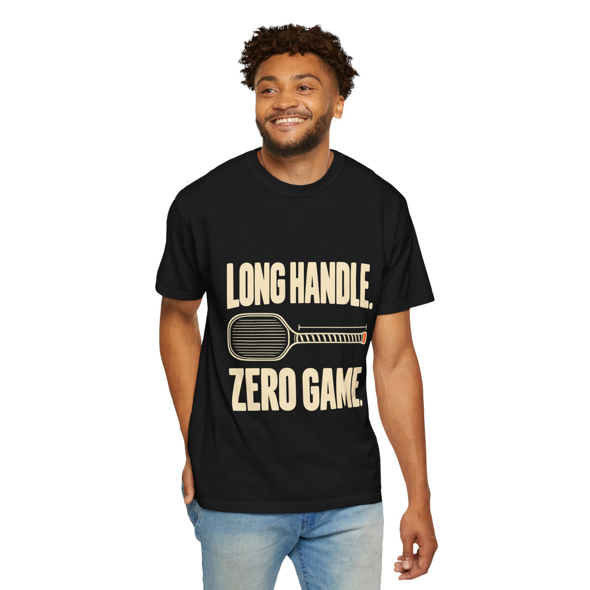 Long Handle. Zero Game. Racquet Sports T-Shirt