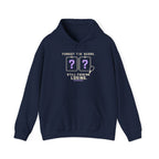 Hoodie — “Forgot the Score, Still Losing” Retro Arcade Gaming Sweatshirt
