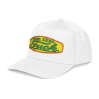 Mid Profile Baseball Cap — Retro 'Zero Zero F*ck' Vintage Patch Hat