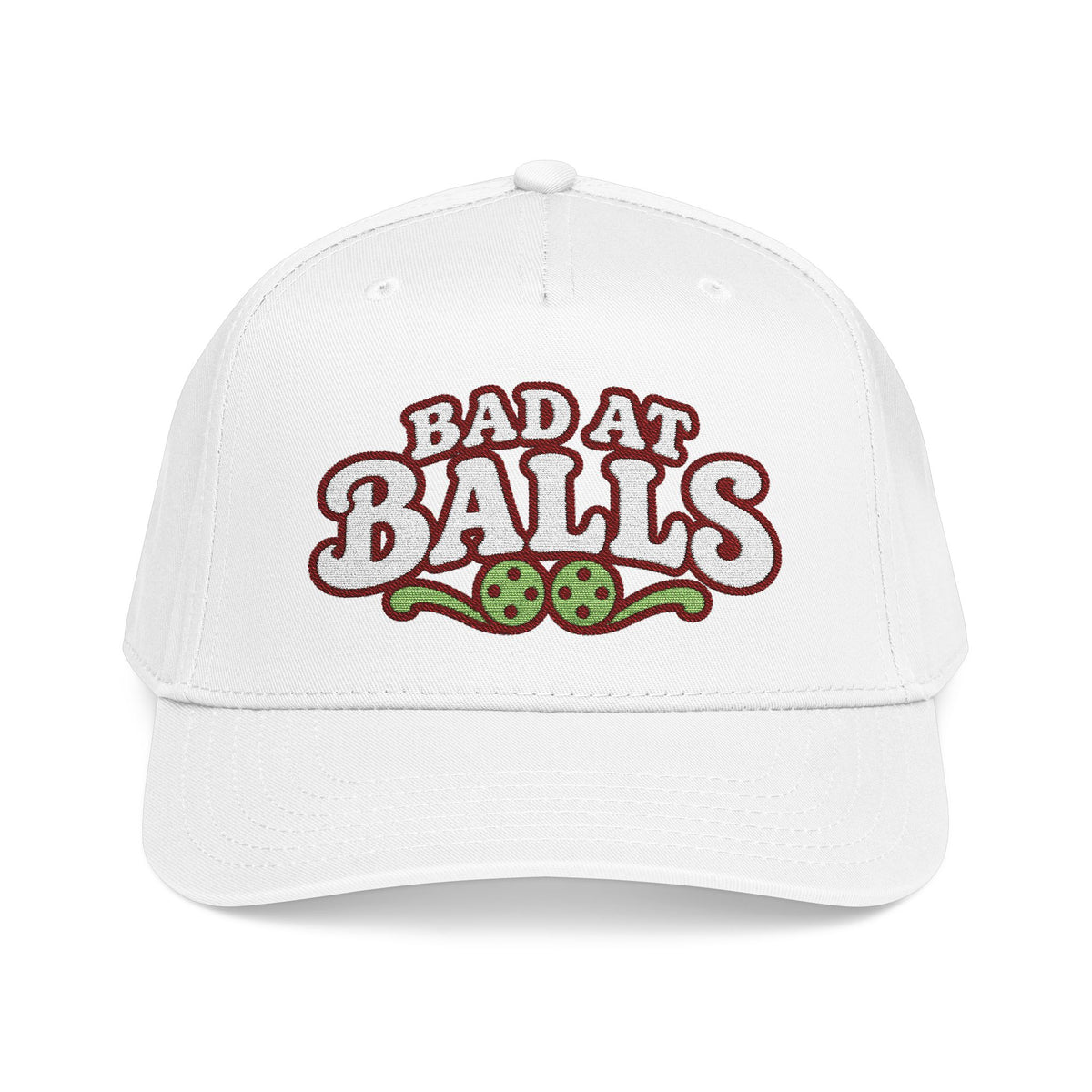 Bad At Balls - Mid Profile Baseball Cap