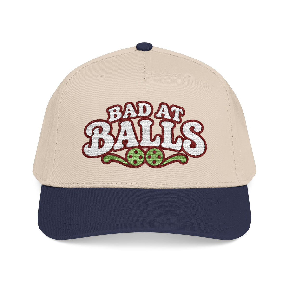 Bad At Balls - Mid Profile Baseball Cap
