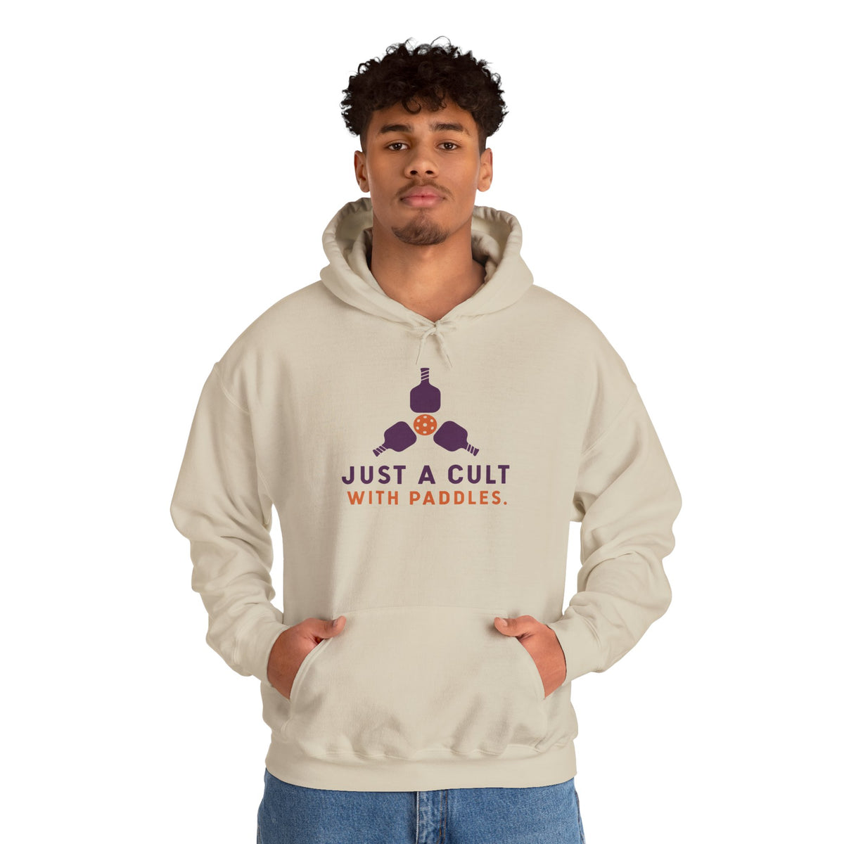 Rowing Hoodie - "Just a Cult with Paddles" Crew Sweatshirt