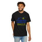 Pickleball Tee — "Your HOA Hates My Balls." Funny Court Humor Shirt