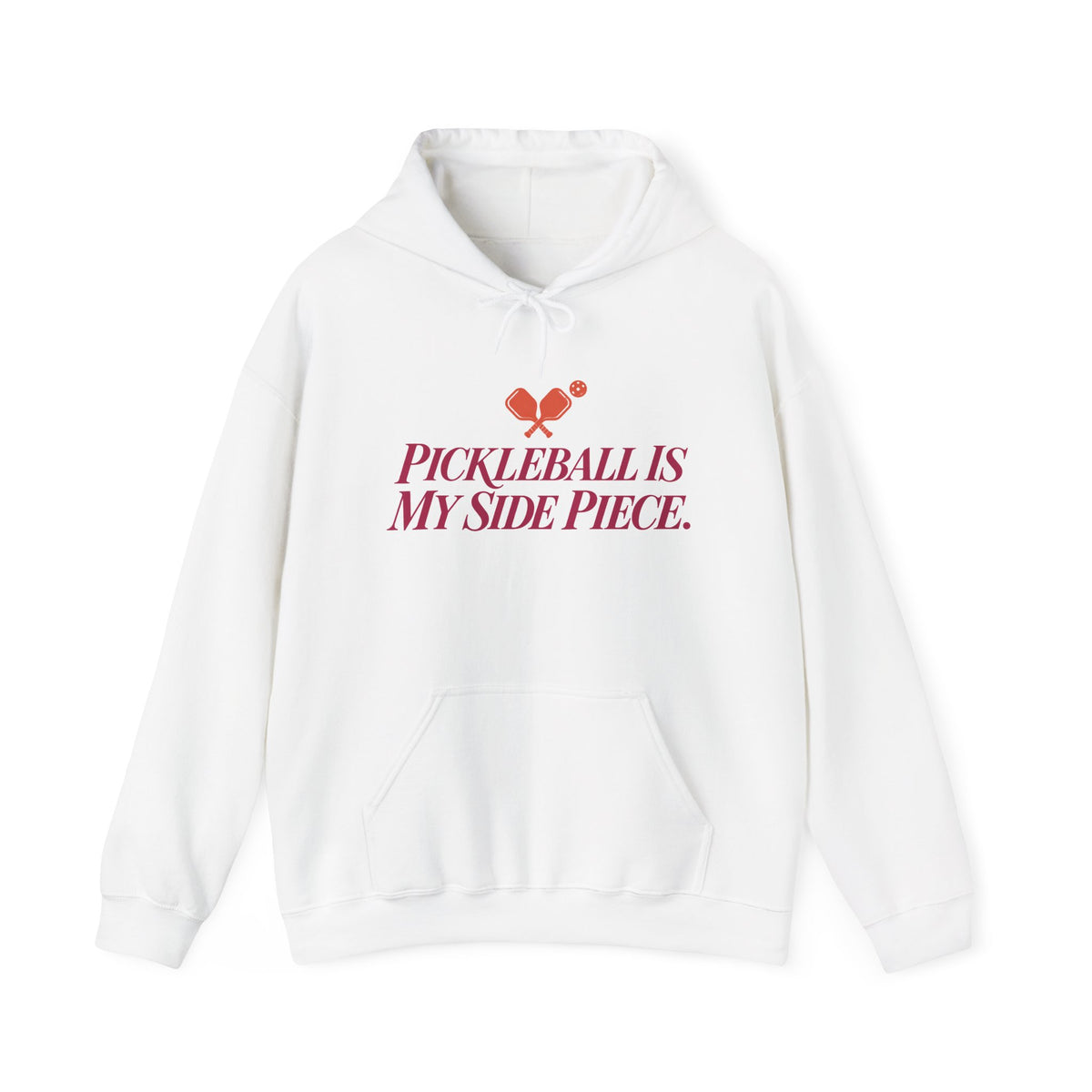 Pickleball Is My Side Piece Hoodie — Funny Pickleball Player Gift