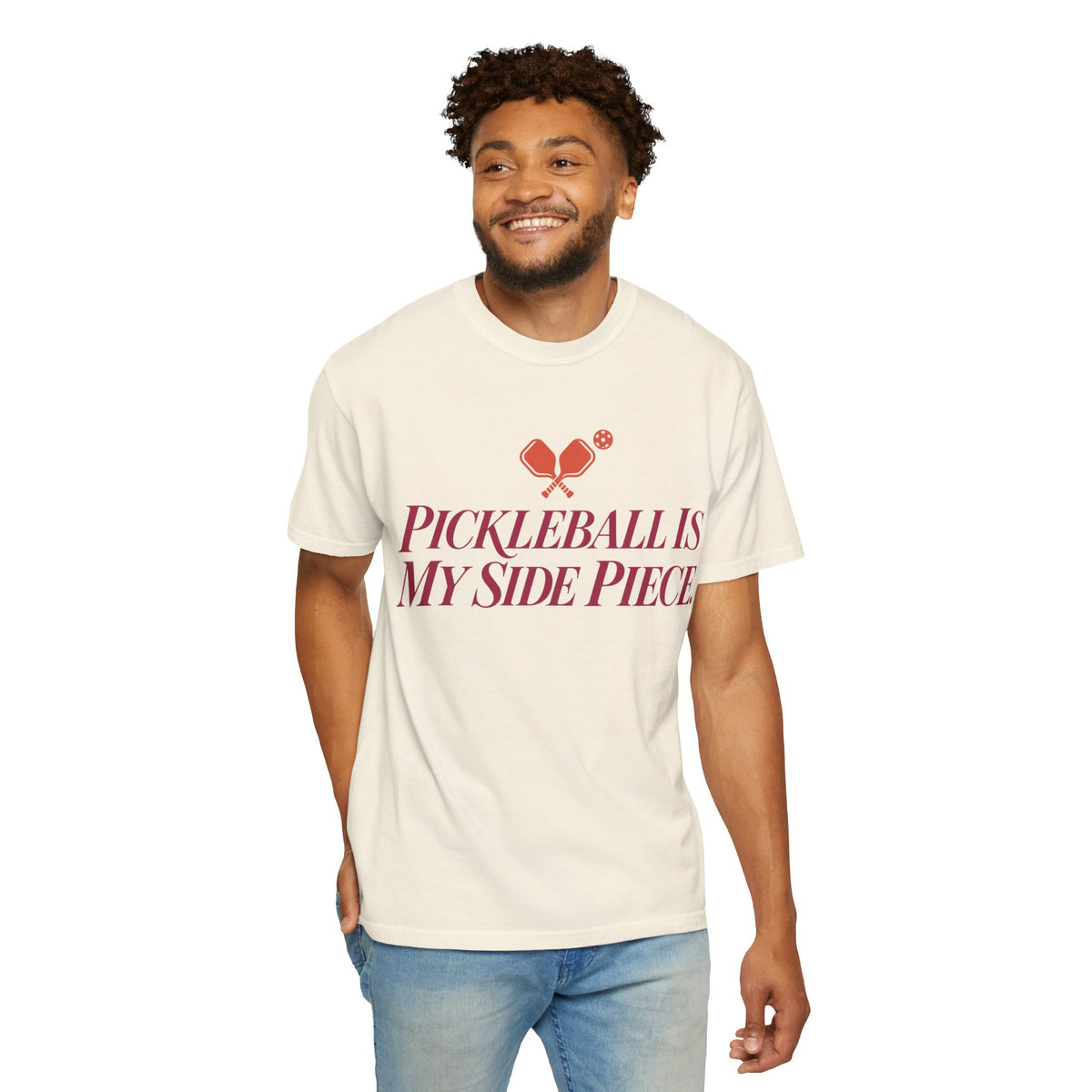 Pickleball Is My Side Piece T-Shirt — Funny Pickleball Tee for Players & Fans