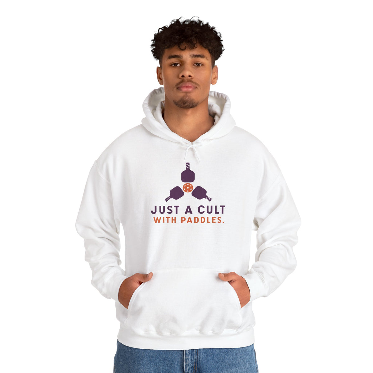 Rowing Hoodie - "Just a Cult with Paddles" Crew Sweatshirt