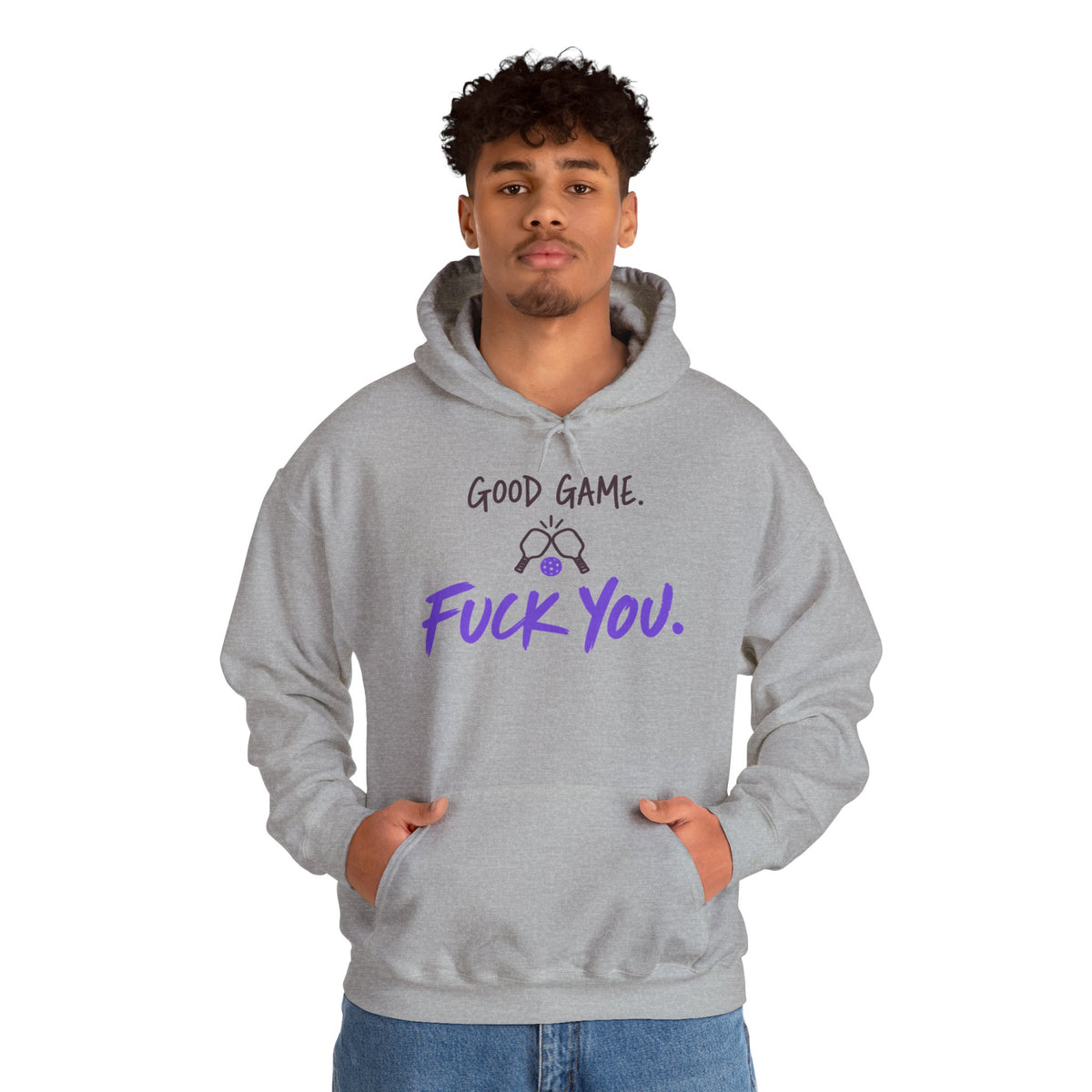 “Good Game. F**k You.” Gaming Hoodie — Funny Gamer Sweatshirt