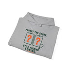 Hoodie — “Forgot the Score, Still Losing” Retro Arcade Gaming Sweatshirt
