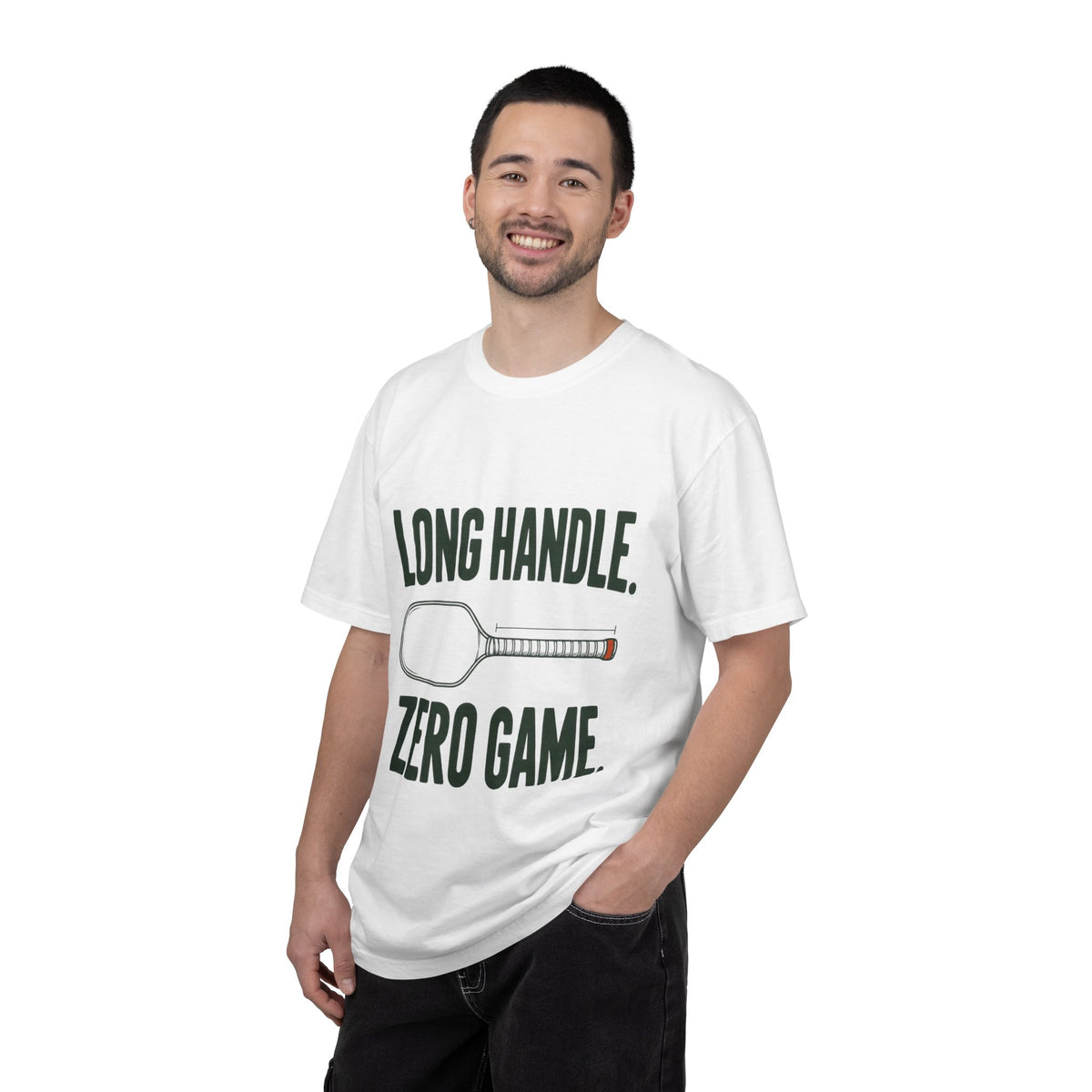 Long Handle. Zero Game. Racquet Sports T-Shirt