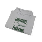Pickleball Hoodie — “Long Handle. Zero Game.” Graphic Hooded Sweatshirt