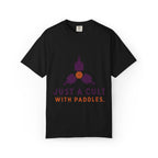Pickleball Tee — "Just a Cult with Paddles" Graphic T-Shirt