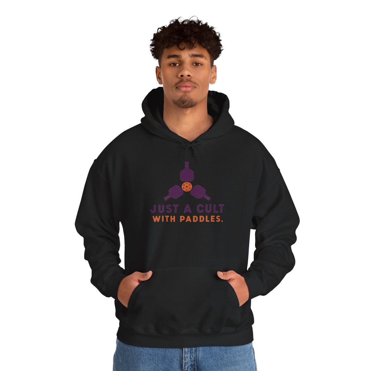 Rowing Hoodie - "Just a Cult with Paddles" Crew Sweatshirt