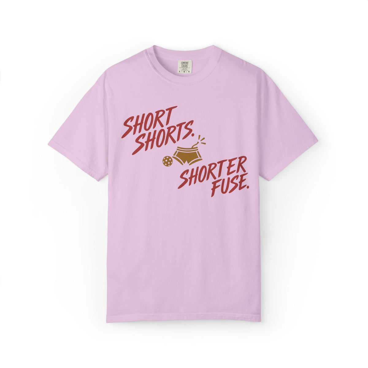 Short Shorts Shorter Fuse T-Shirt — Retro Cartoon Pyro Graphic Tee