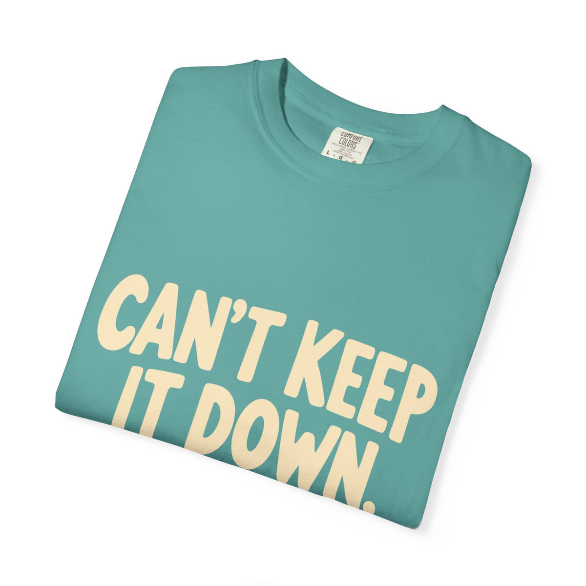 Can't Keep It Down Tennis T‑Shirt — "Ask My Doubles Partner" Funny Tennis Tee