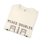 T-Shirt — “Mixed Doubles, Separate Bedrooms” Tennis Couples Humor Tee
