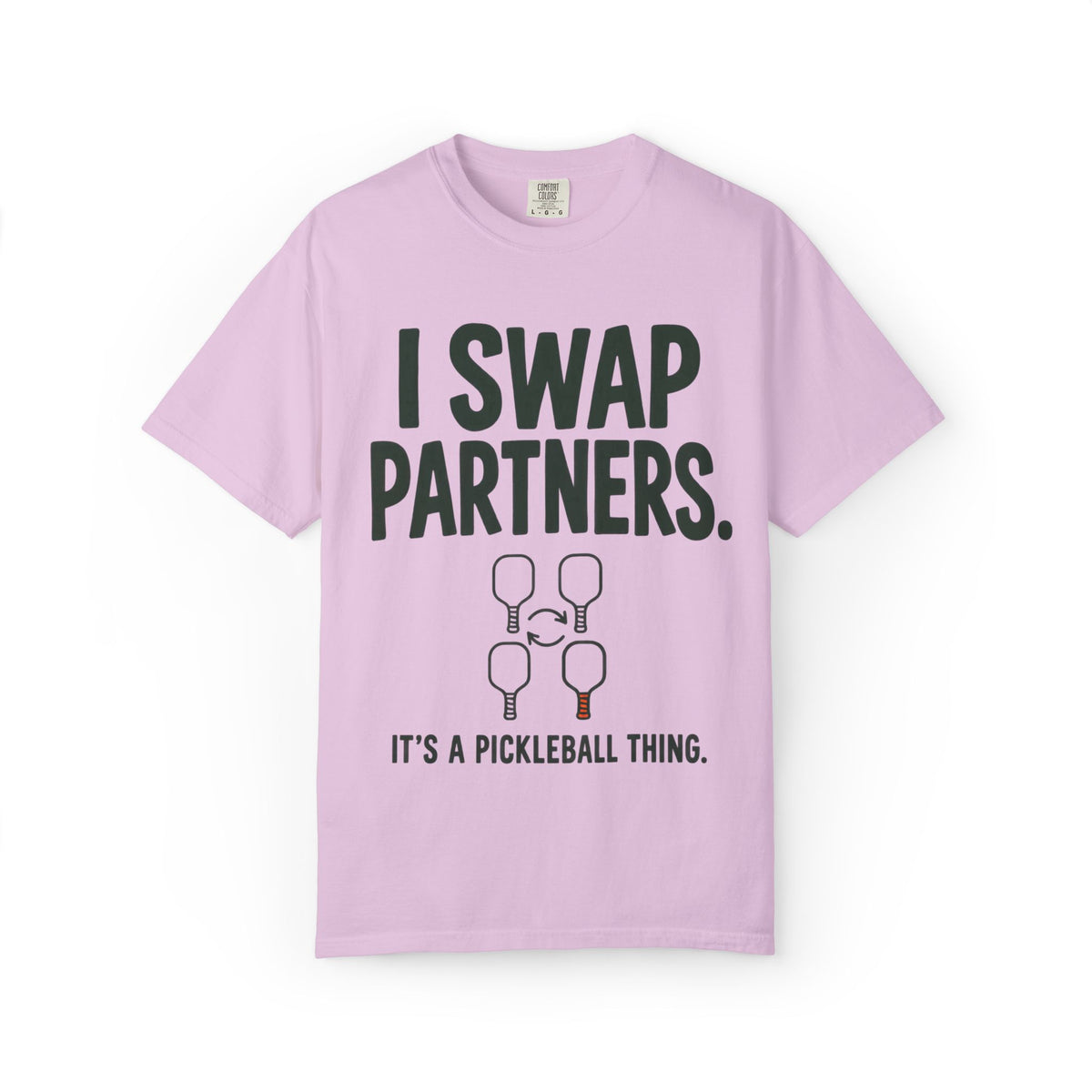 I Swap Partners Pickleball T-Shirt — Funny Pickleball Tee