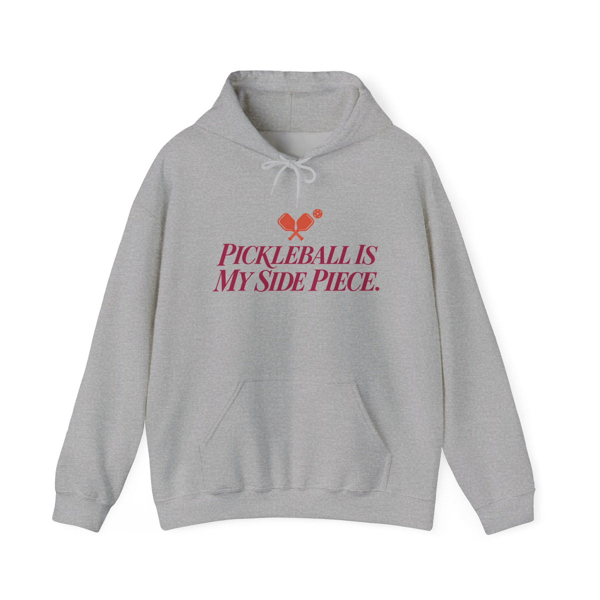 Pickleball Is My Side Piece Hoodie — Funny Pickleball Player Gift