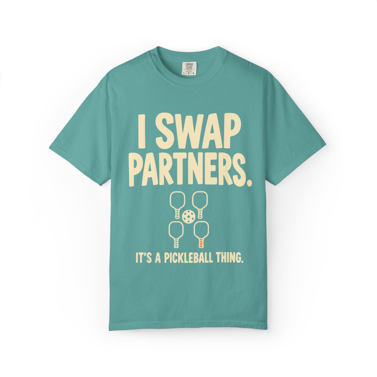 I Swap Partners Pickleball T-Shirt — Funny Pickleball Tee