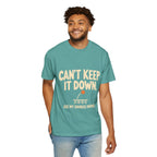 Can't Keep It Down Tennis T‑Shirt — "Ask My Doubles Partner" Funny Tennis Tee