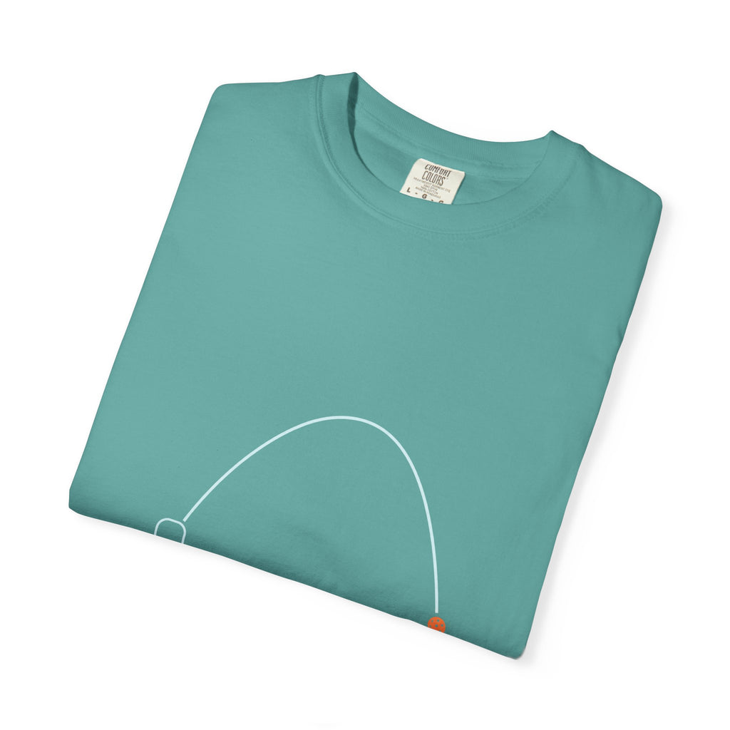 Fishing T-Shirt — “Lob It. I’m Not Chasing That Shit.” Funny Angler Graphic Tee