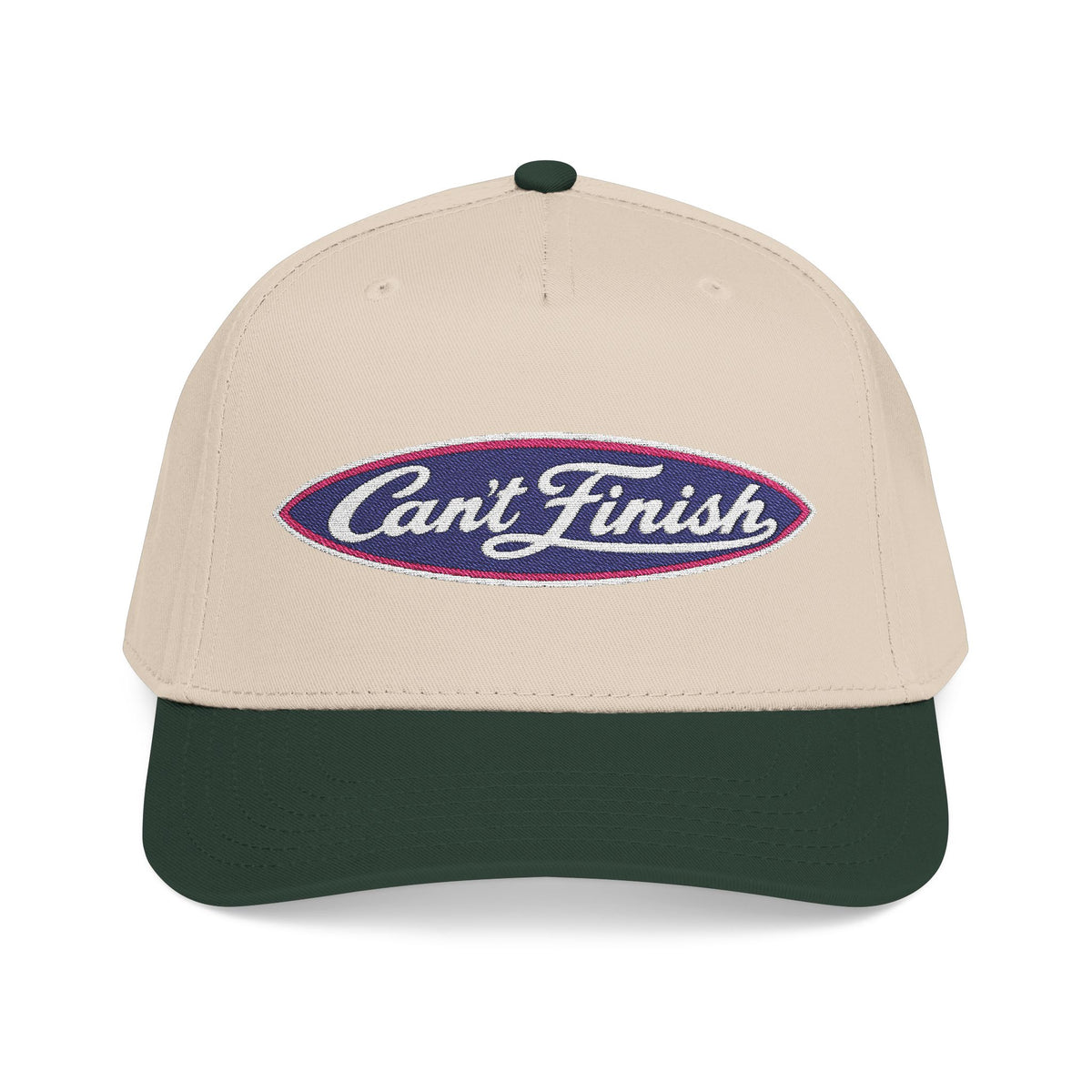 Can`t Finish - Mid Profile Baseball Cap
